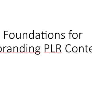 Live MasterClass PLR Branding